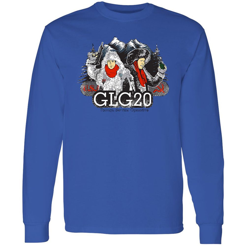 Long Sleeve T-Shirt - 5HUCY874 - Royal - 4
