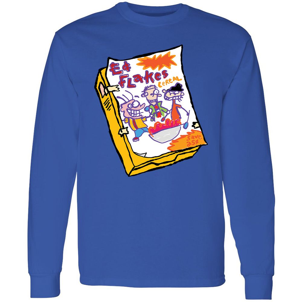 Long Sleeve T-Shirt - 4JN6NNGA - Royal - 4