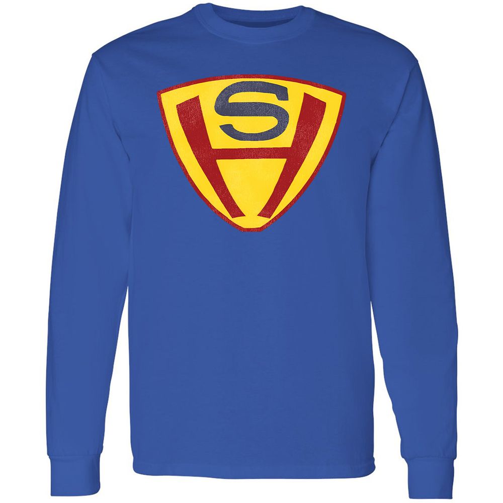Long Sleeve T-Shirt - 42KQGYUL - Royal - 4
