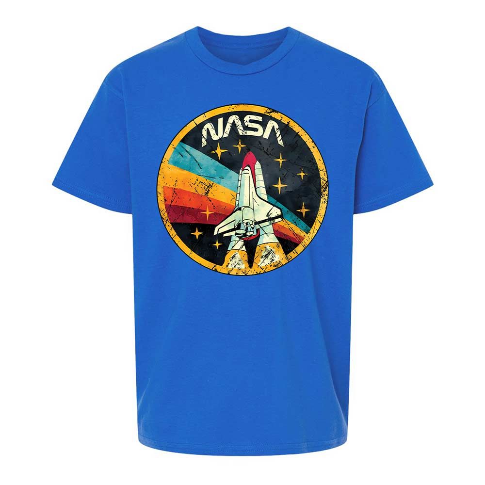 USA Space Agency Vintage Colors - Royal - 4