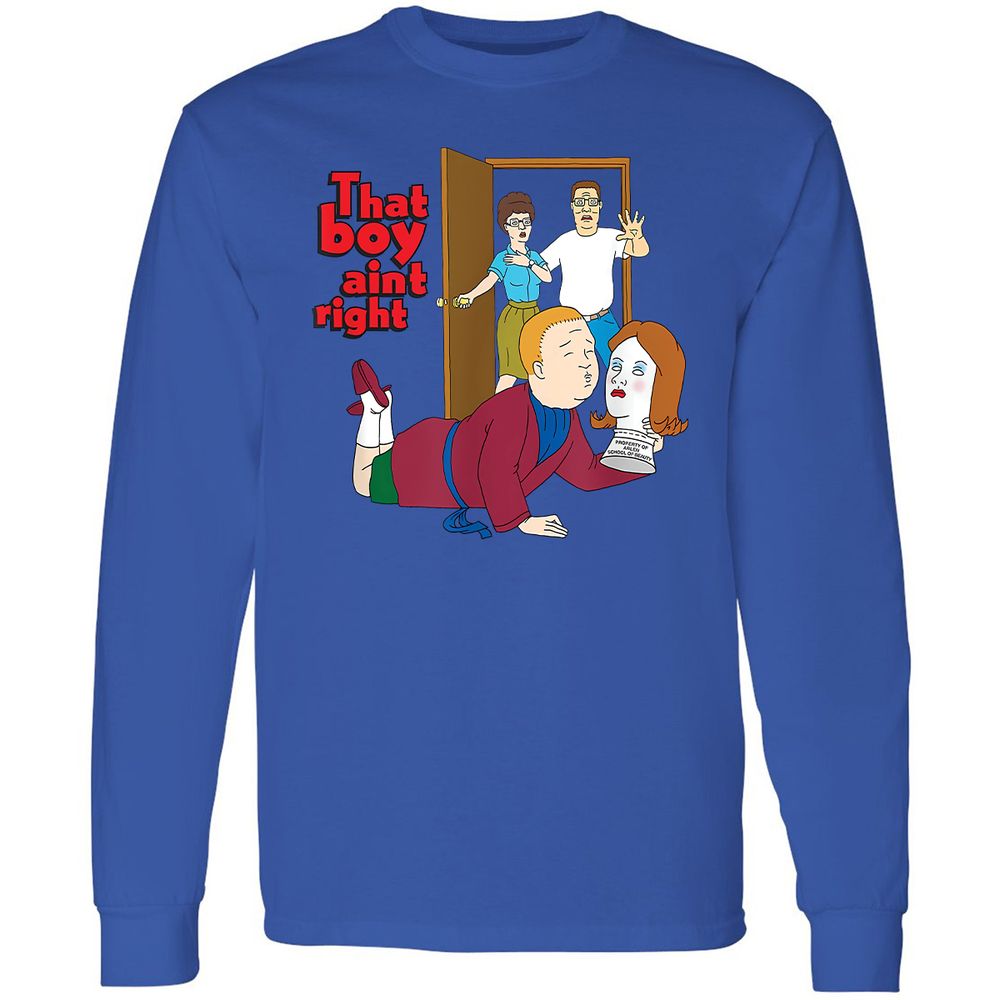 Long Sleeve T-Shirt - X85N86QN - Royal - 4