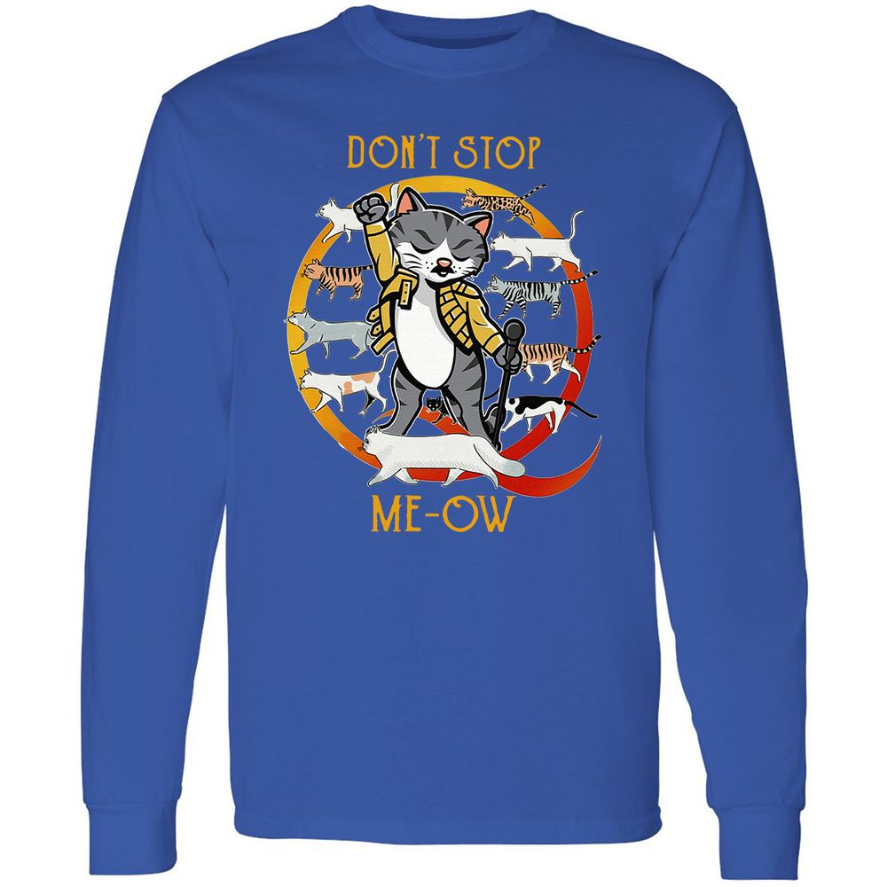 Long Sleeve T-Shirt - 5A71T5QX - Royal - 4