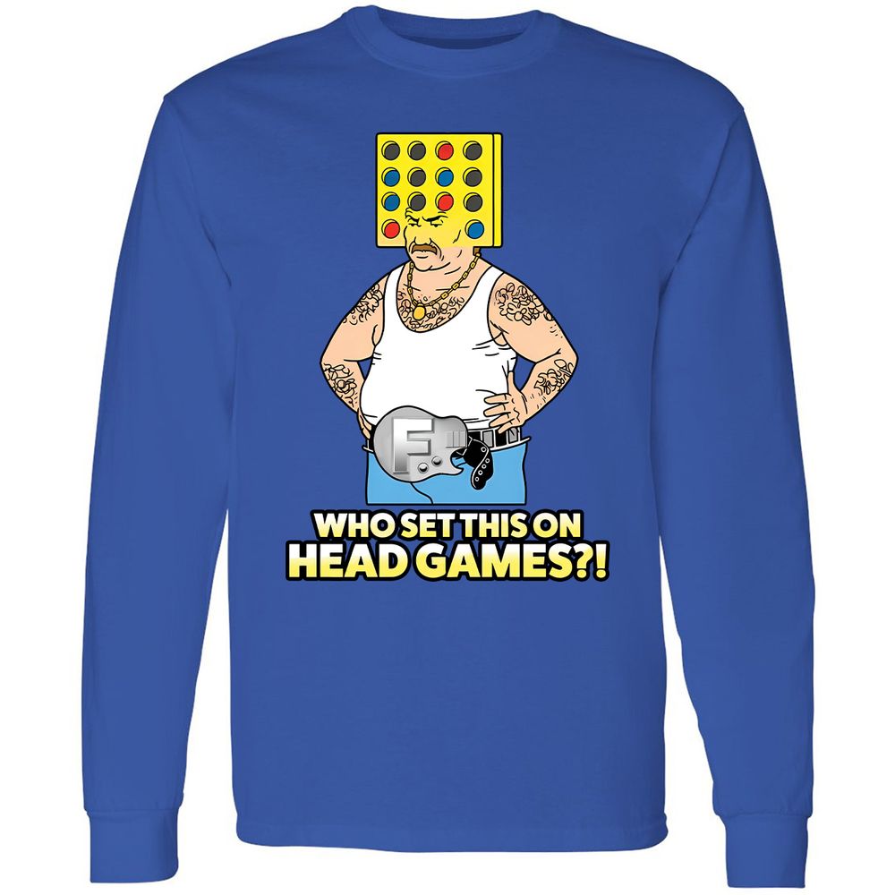 Long Sleeve T-Shirt - 62EJ5DEX - Royal - 4