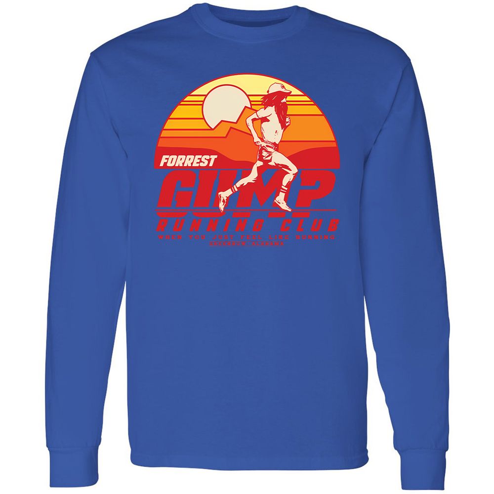 Long Sleeve T-Shirt - BZ4WX49T - Royal - 4