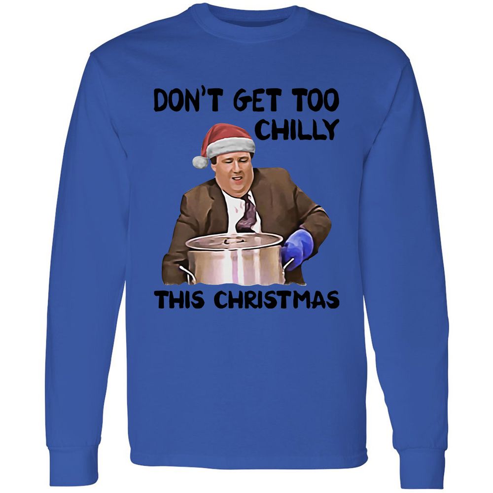 Long Sleeve T-Shirt - QGWC7FZS - Royal - 4