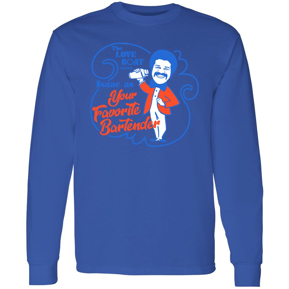 Long Sleeve T-Shirt - M8698JW4 - Royal - 4