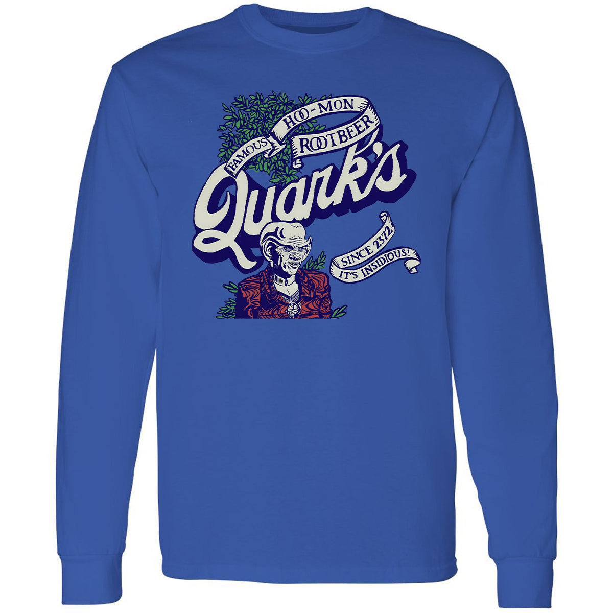 Long Sleeve T-Shirt - XU1QG7ZF - Royal - 4