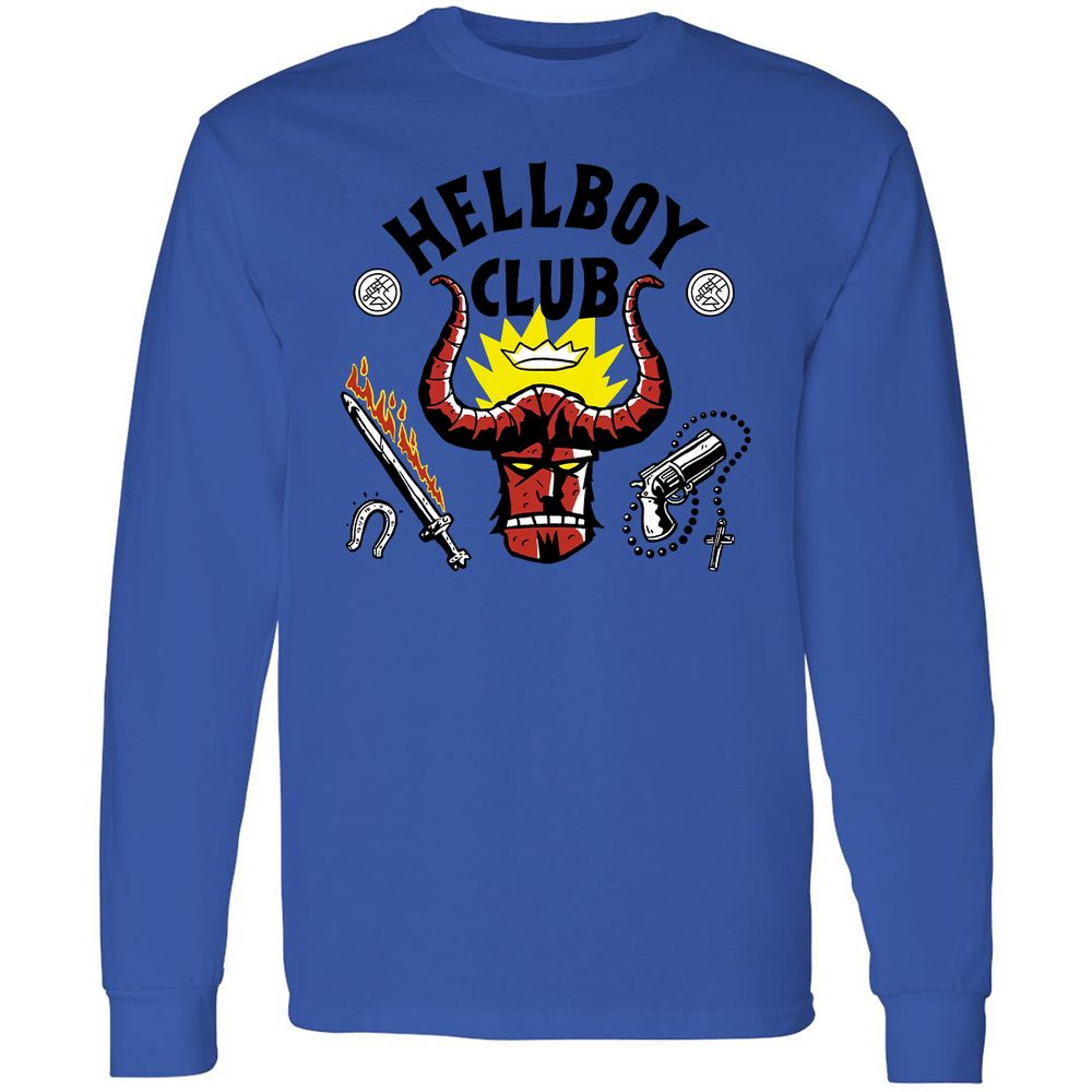 Long Sleeve T-Shirt - 4A4DVUDE - Royal - 4