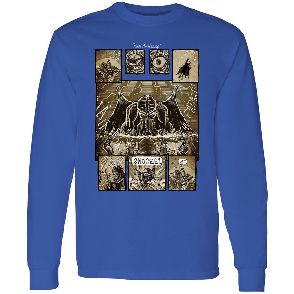 Long Sleeve T-Shirt - BVJVAAY2 - Royal - 4