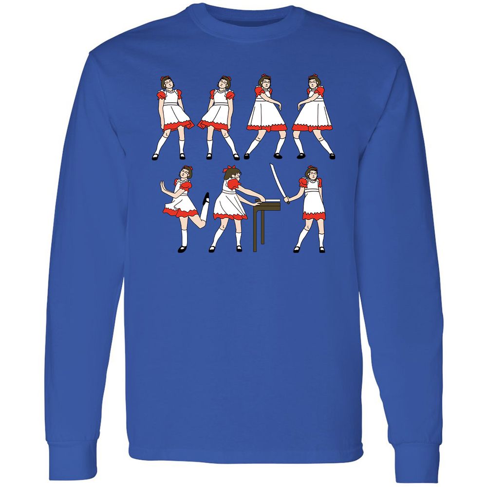 Long Sleeve T-Shirt - MV3R58T4 - Royal - 4