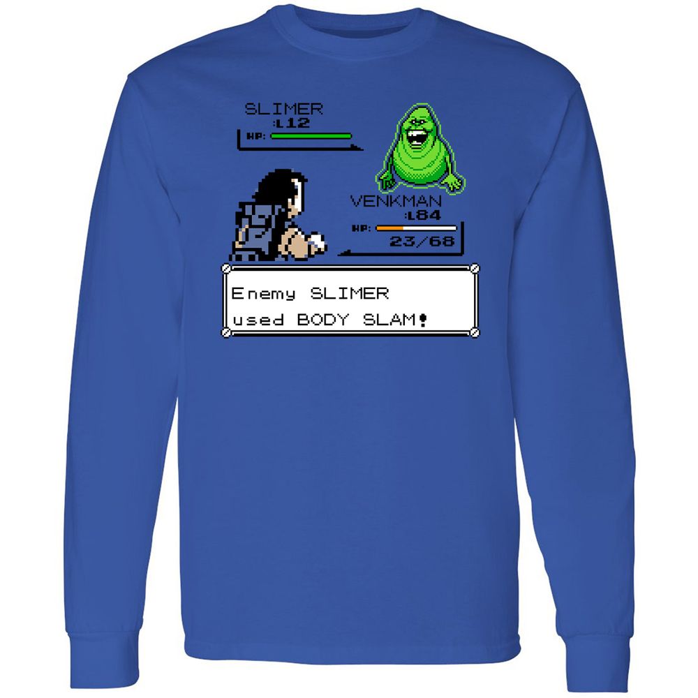 Long Sleeve T-Shirt - 9NYB95K7 - Royal - 4