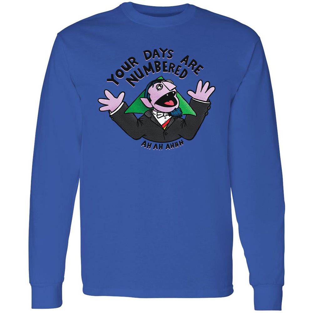 Long Sleeve T-Shirt - T47A1WUC - Royal - 4