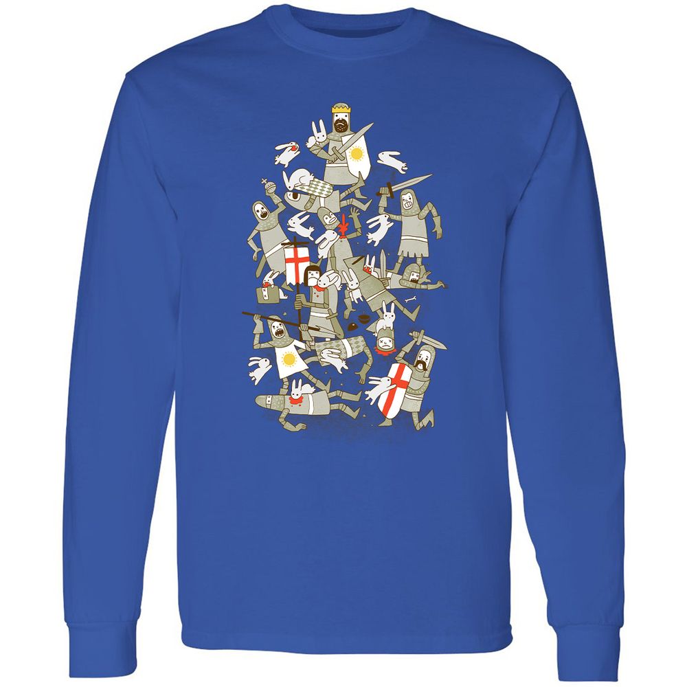 Long Sleeve T-Shirt - 8BE6Z8KB - Royal - 4