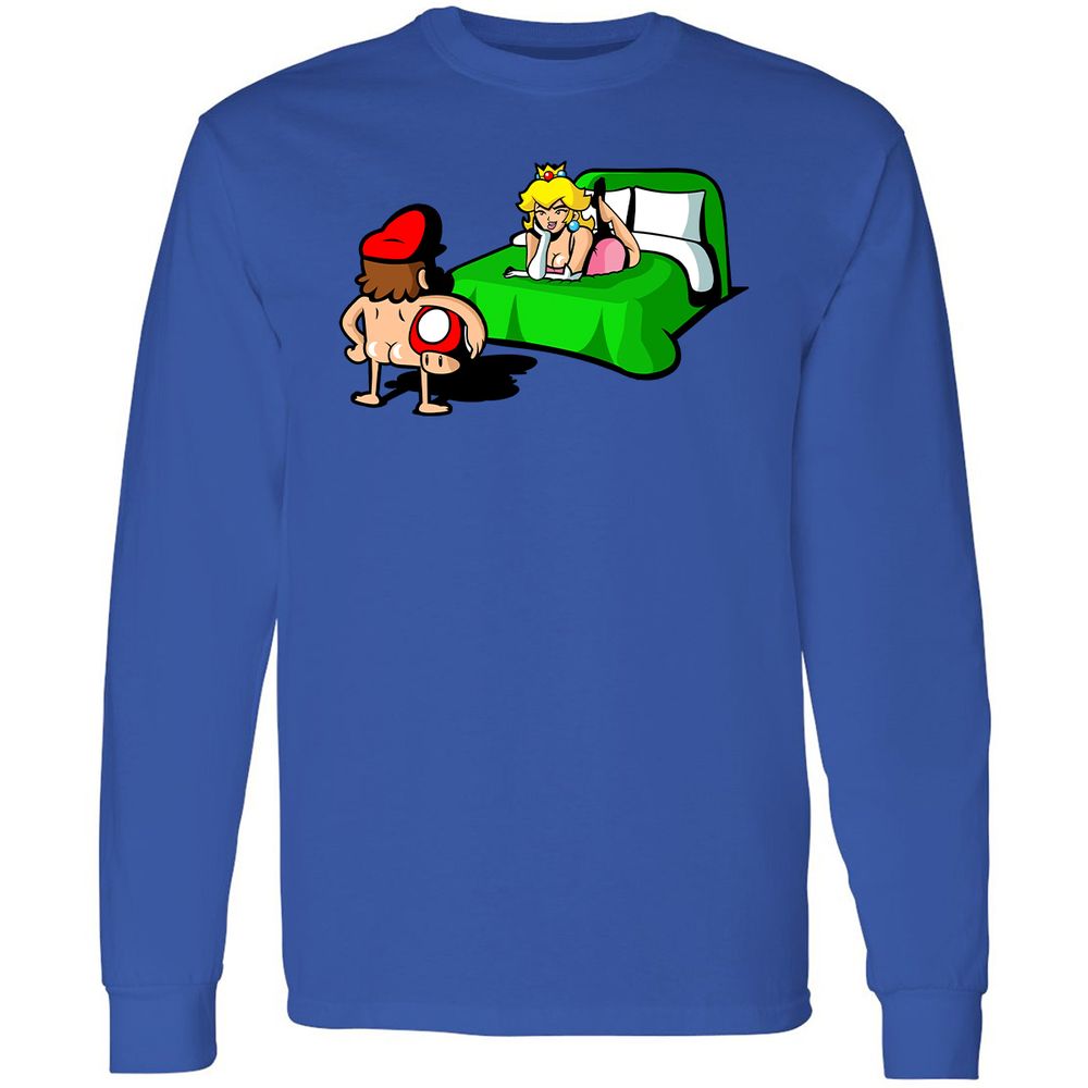 Long Sleeve T-Shirt - NYJ2XBKX - Royal - 4