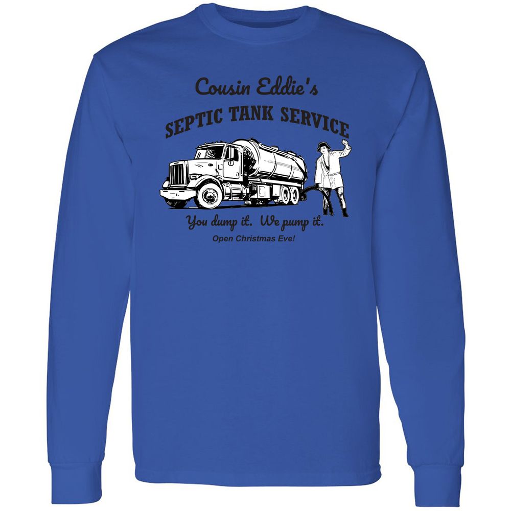 Long Sleeve T-Shirt - Q6HVY7E1 - Royal - 4