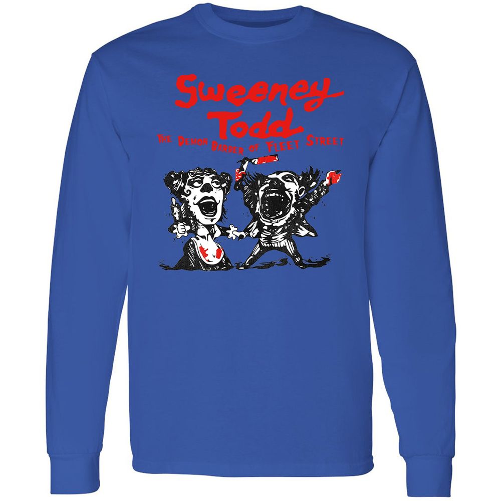 Long Sleeve T-Shirt - S12AED8M - Royal - 4