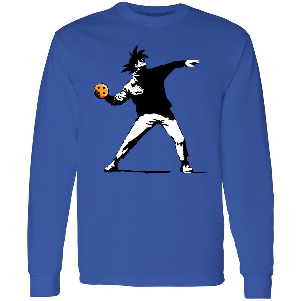 Long Sleeve T-Shirt - KQ6TTF2T - Royal - 4