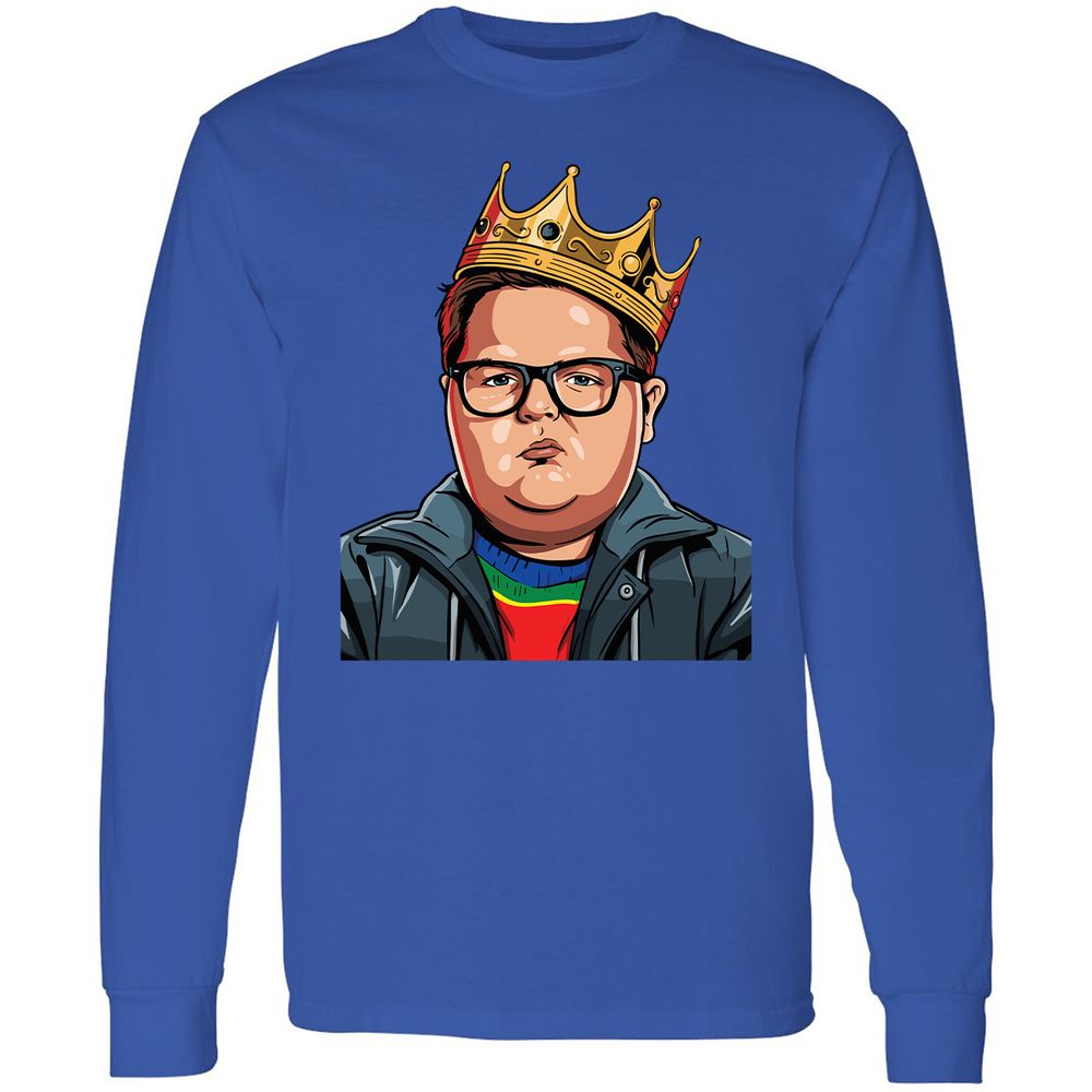 Long Sleeve T-Shirt - P7M8DS1Y - Royal - 4