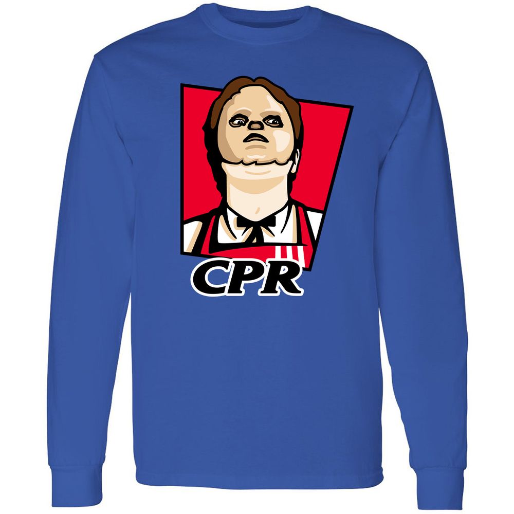 Long Sleeve T-Shirt - 2CR1X6FM - Royal - 4