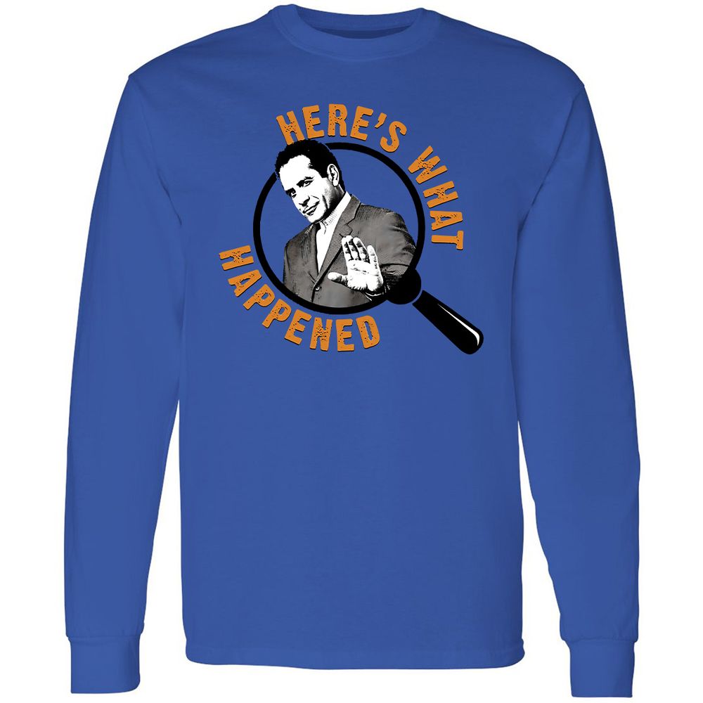 Long Sleeve T-Shirt - 85SRQNAW - Royal - 4