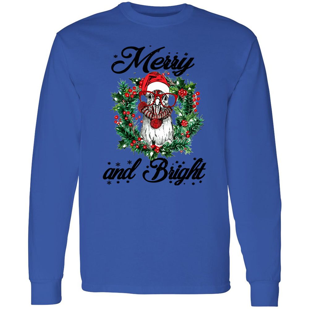Long Sleeve T-Shirt - 3Q75KZWS - Royal - 4