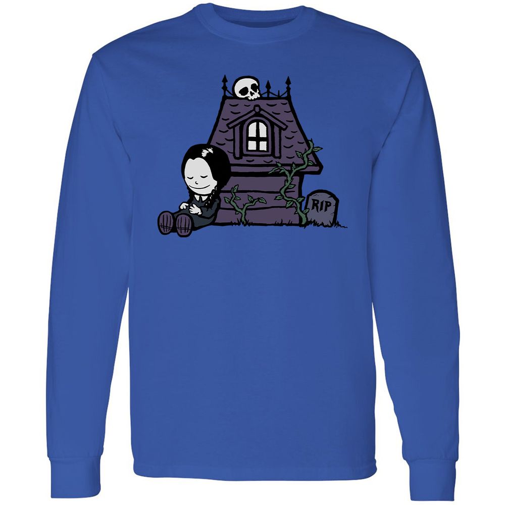 Long Sleeve T-Shirt - DJYSAHK3 - Royal - 4
