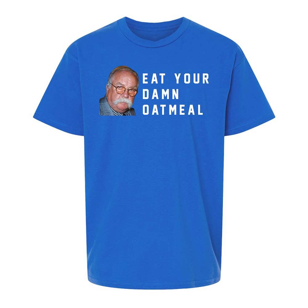 Eat Your Damn Oatmeal - Royal - 4