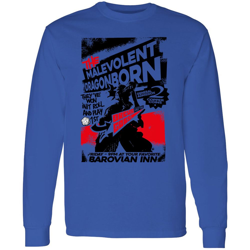 Long Sleeve T-Shirt - DH42YDPM - Royal - 4