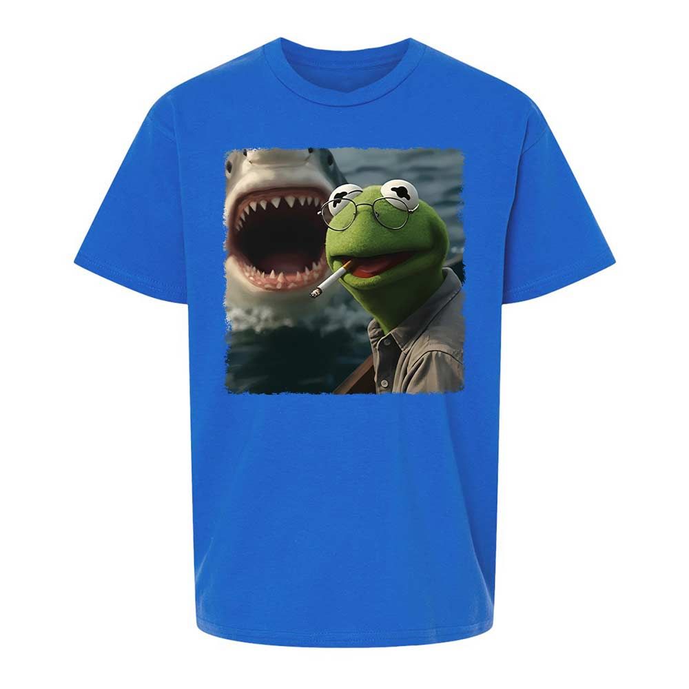 Kids T-Shirt - U5FHJD83 - Royal - 4