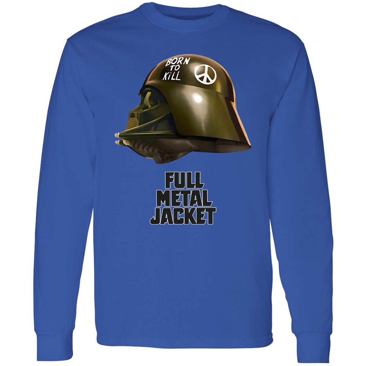 Long Sleeve T-Shirt - VA5GBNJV - Royal - 4