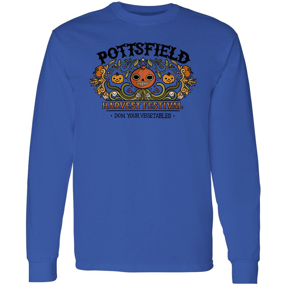 Long Sleeve T-Shirt - UZAUQU1M - Royal - 4
