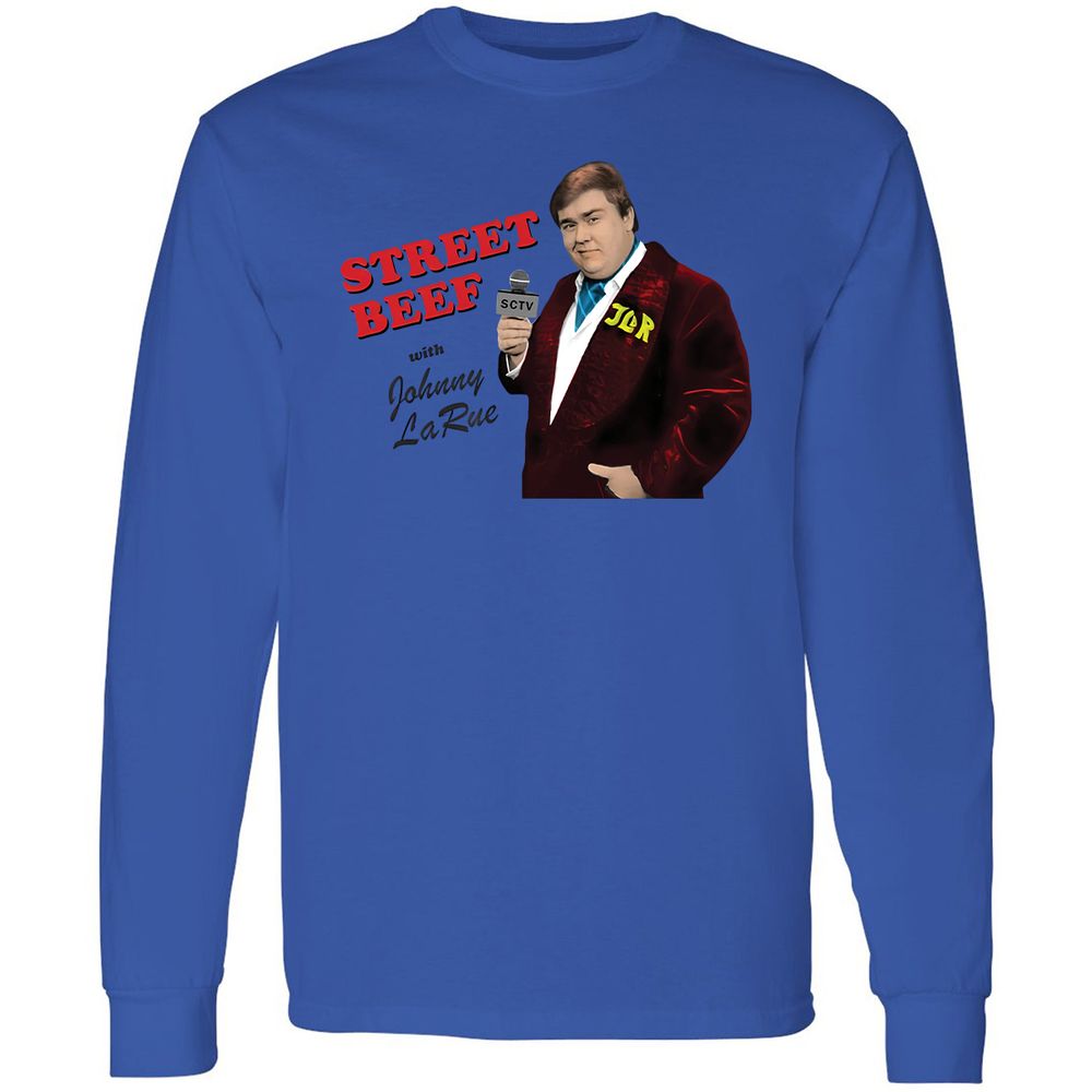 Long Sleeve T-Shirt - QGXH3TL7 - Royal - 4