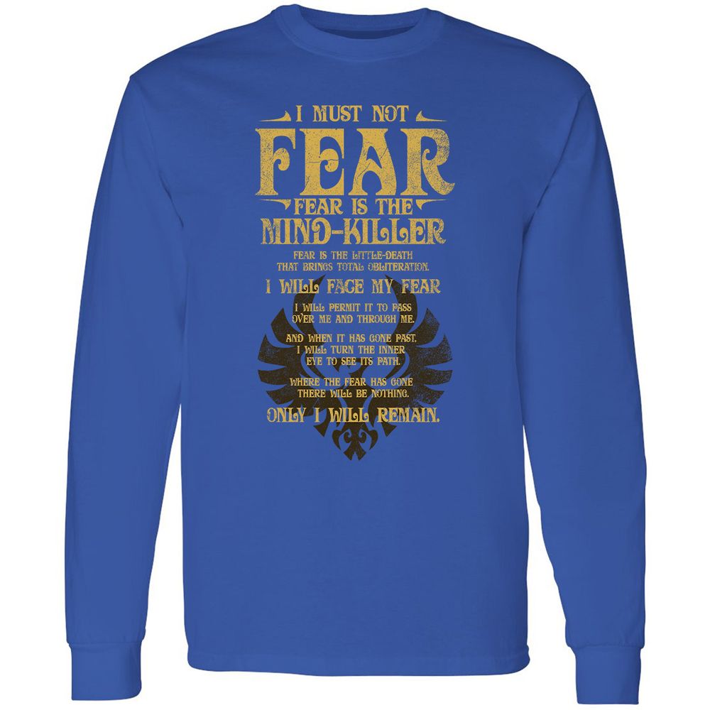 Long Sleeve T-Shirt - TKQRB659 - Royal - 4
