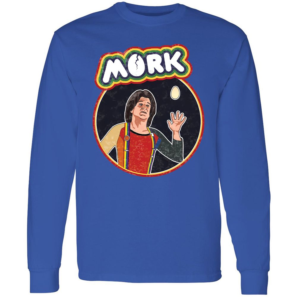 Long Sleeve T-Shirt - 7VWLLKFY - Royal - 4