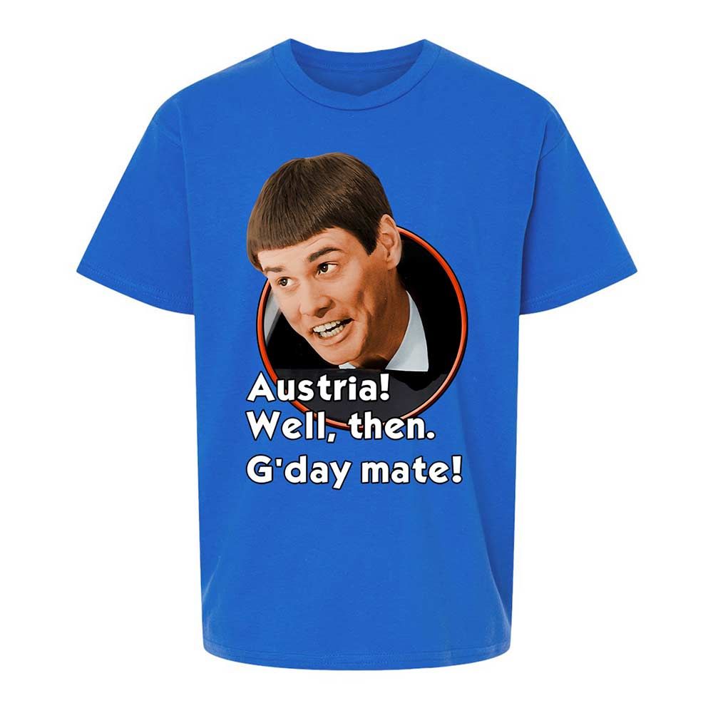 Kids T-Shirt - EZYZUJX8 - Royal - 4