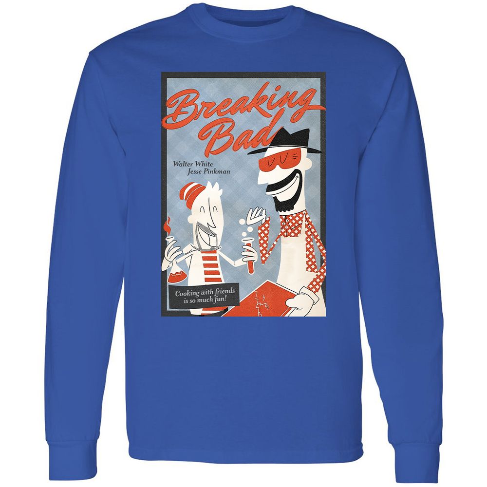 Long Sleeve T-Shirt - Y9S8XCW8 - Royal - 4