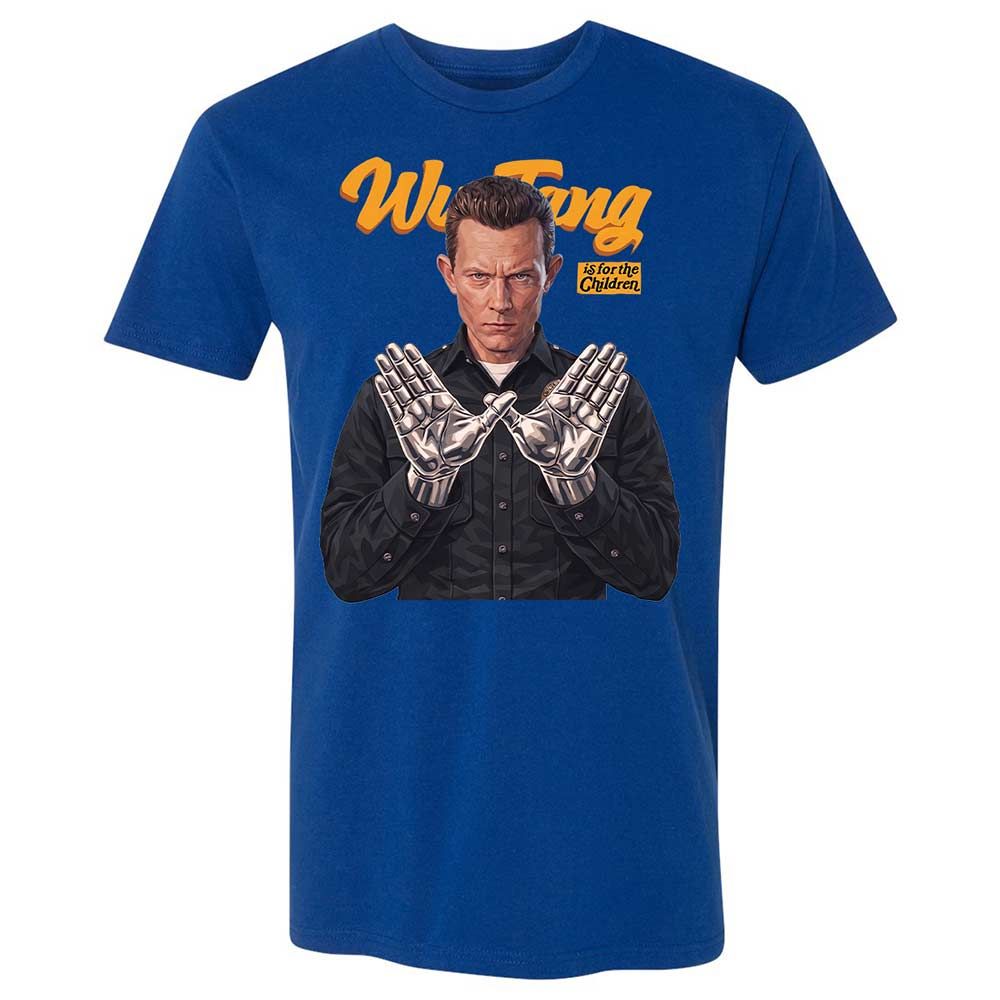 Premium Unisex T-Shirt - Black - Royal - 4