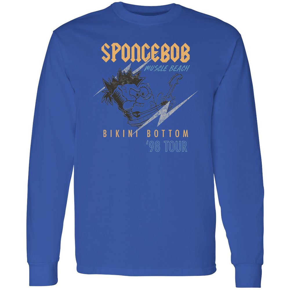 Long Sleeve T-Shirt - 8DR7E3PB - Royal - 4