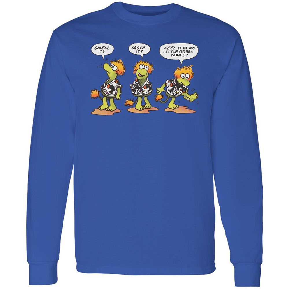 Long Sleeve T-Shirt - 93KX2U9J - Royal - 4