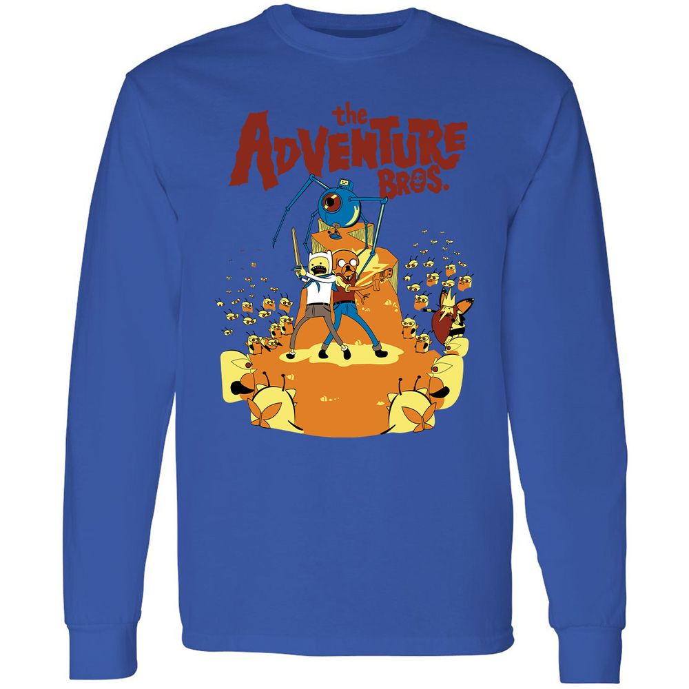 Long Sleeve T-Shirt - R5TUMLRV - Royal - 4