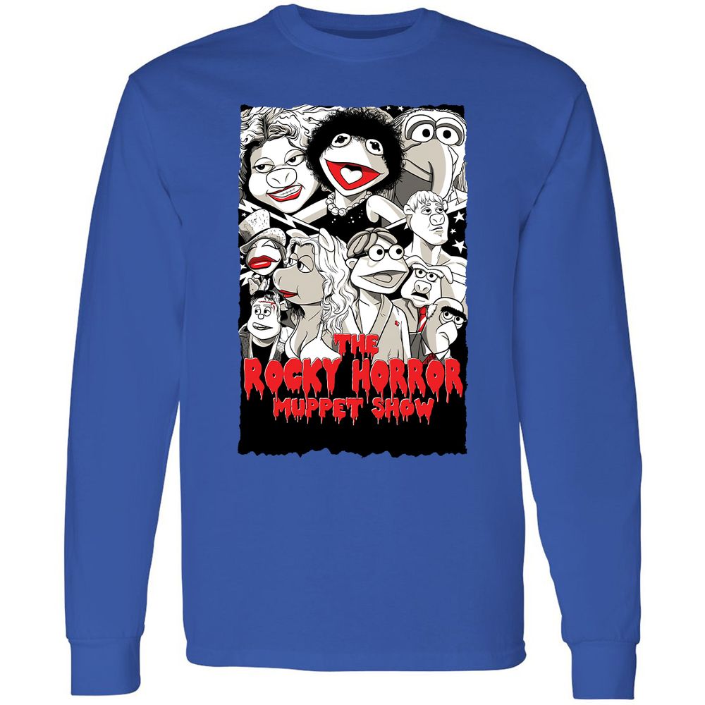 Long Sleeve T-Shirt - 469UP1QD - Royal - 4