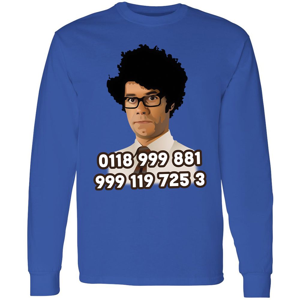 Long Sleeve T-Shirt - 28Q69ZH8 - Royal - 4
