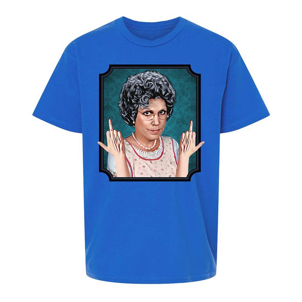 Kids T-Shirt - DHM9X8HY - Royal - 4