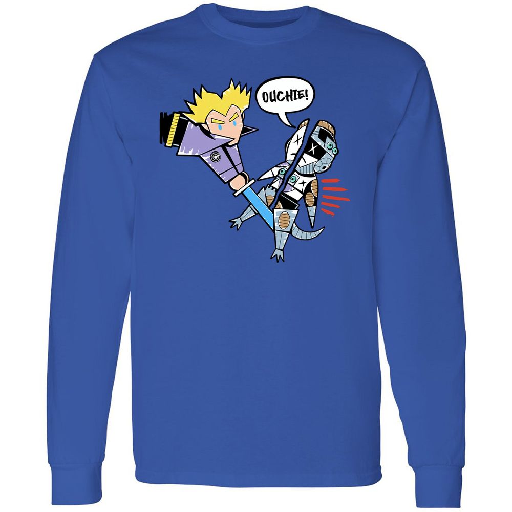 Long Sleeve T-Shirt - A5FFDEP6 - Royal - 4