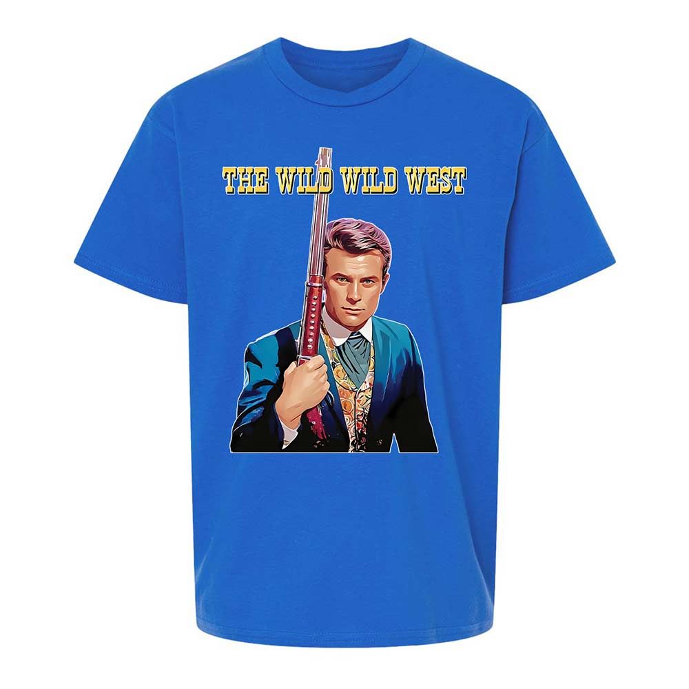 Kids T-Shirt - 5LYCDKJF - Royal - 4