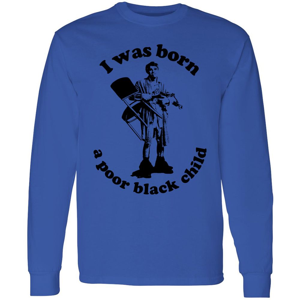 Long Sleeve T-Shirt - PEDNYFK6 - Royal - 4