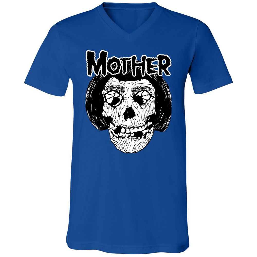 Unisex V-Neck T-Shirt - RAUZJQY5 - True Royal - 4