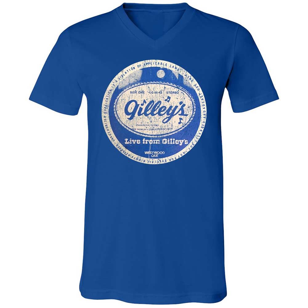 Unisex V-Neck T-Shirt - MUHZQ5WA - True Royal - 4