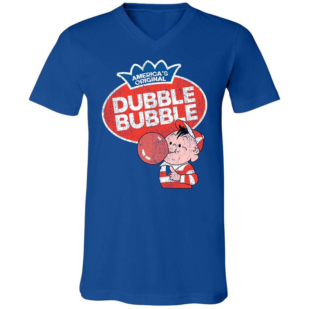 Unisex V-Neck T-Shirt - L2UQU8S7 - True Royal - 4
