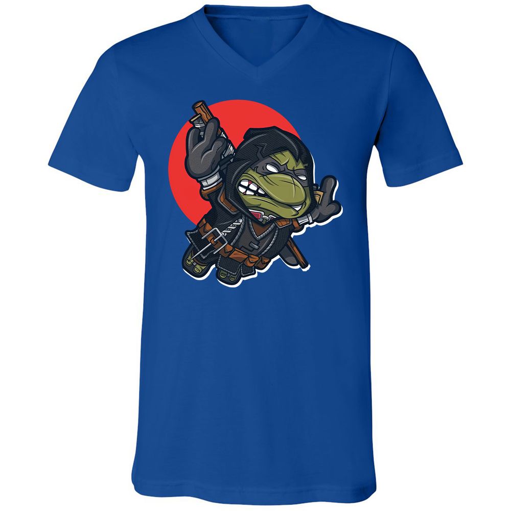 Unisex V-Neck T-Shirt - 4SNCLB1Z - True Royal - 4